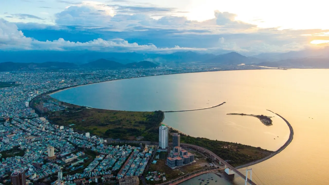 Khu đô thị Đà Nẵng nhìn từ trên cao