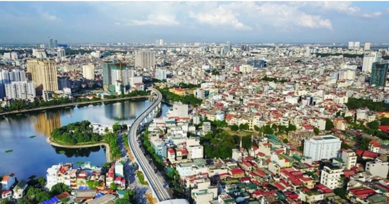 Toàn cảnh khu đô thị đông đúc minh họa bài toán nhà ở tại các thành phố lớn