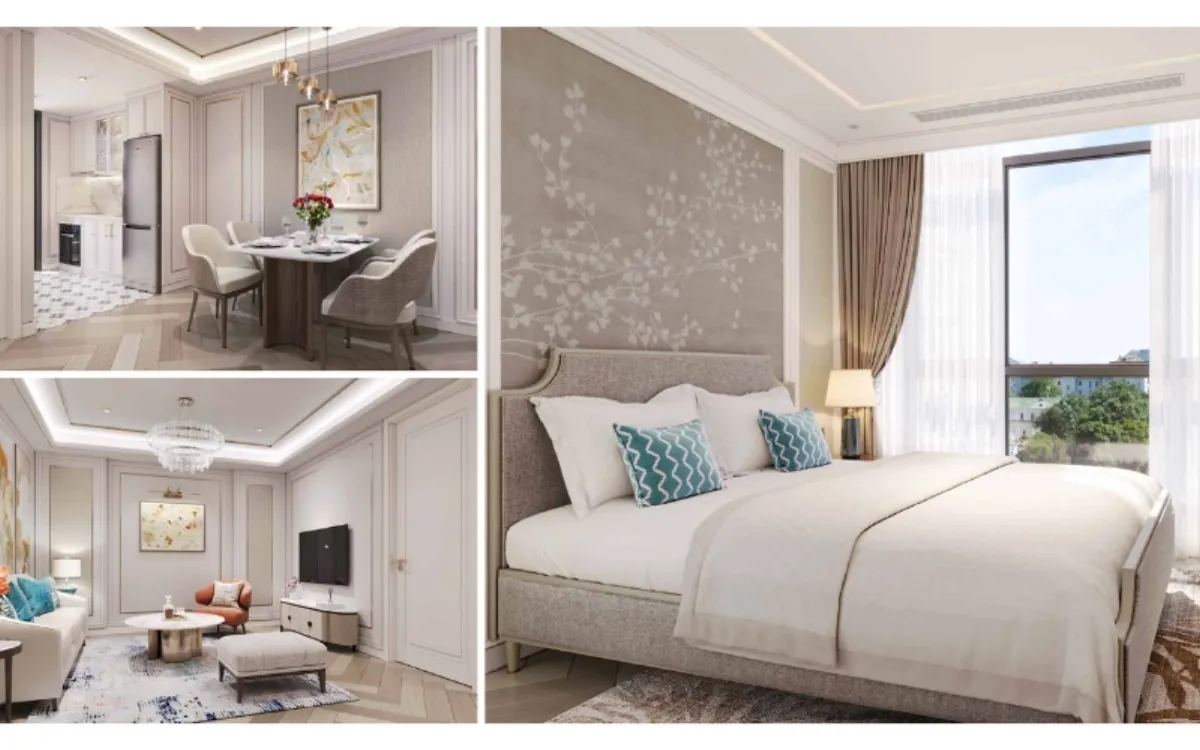 Phối cảnh nội thất mẫu căn hộ Capital Square