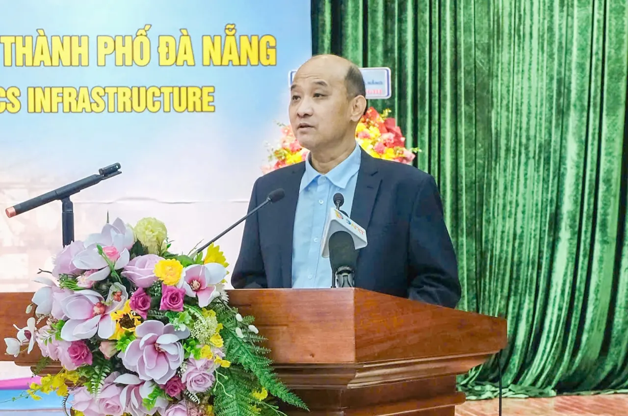 Lãnh đạo thành phố Đà Nẵng phát biểu tại hội nghị xúc tiến đầu tư Khu Thương mại tự do