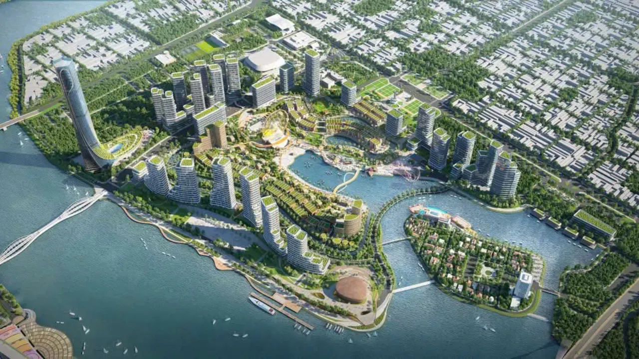 Đà Nẵng Downtown, phối cảnh tổng quan góc khác