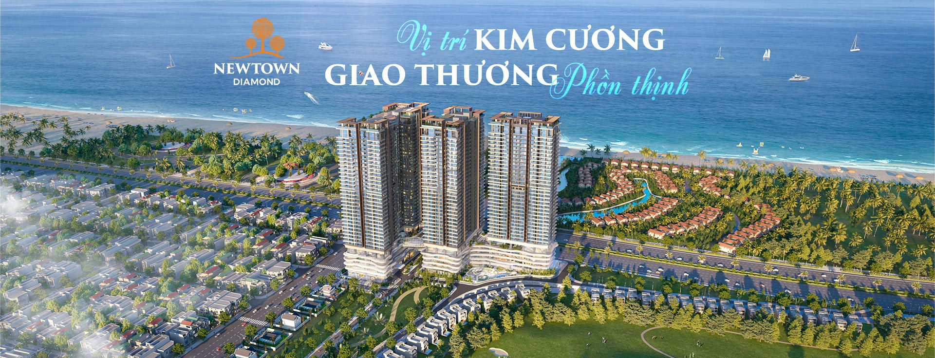 Newtown Diamond — Kiến trúc 3 tòa tháp