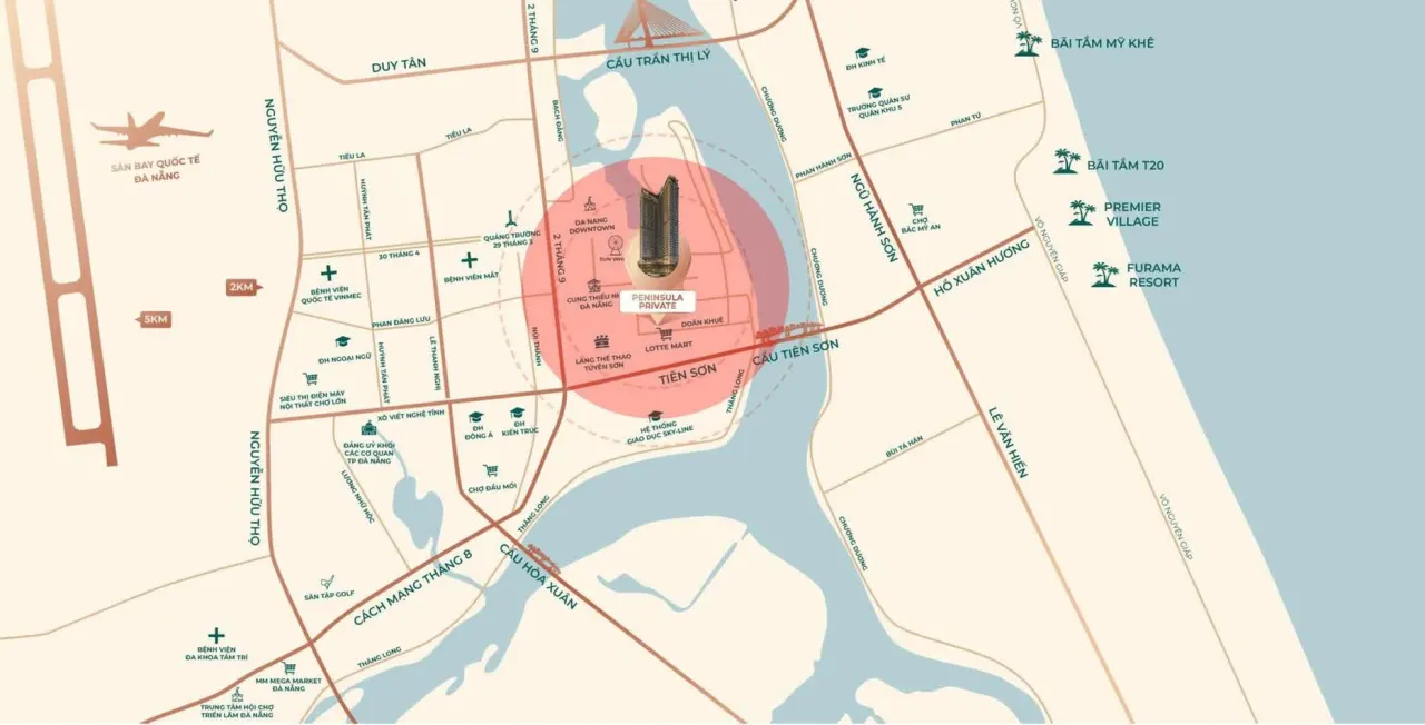 Vị trí Peninsula Private