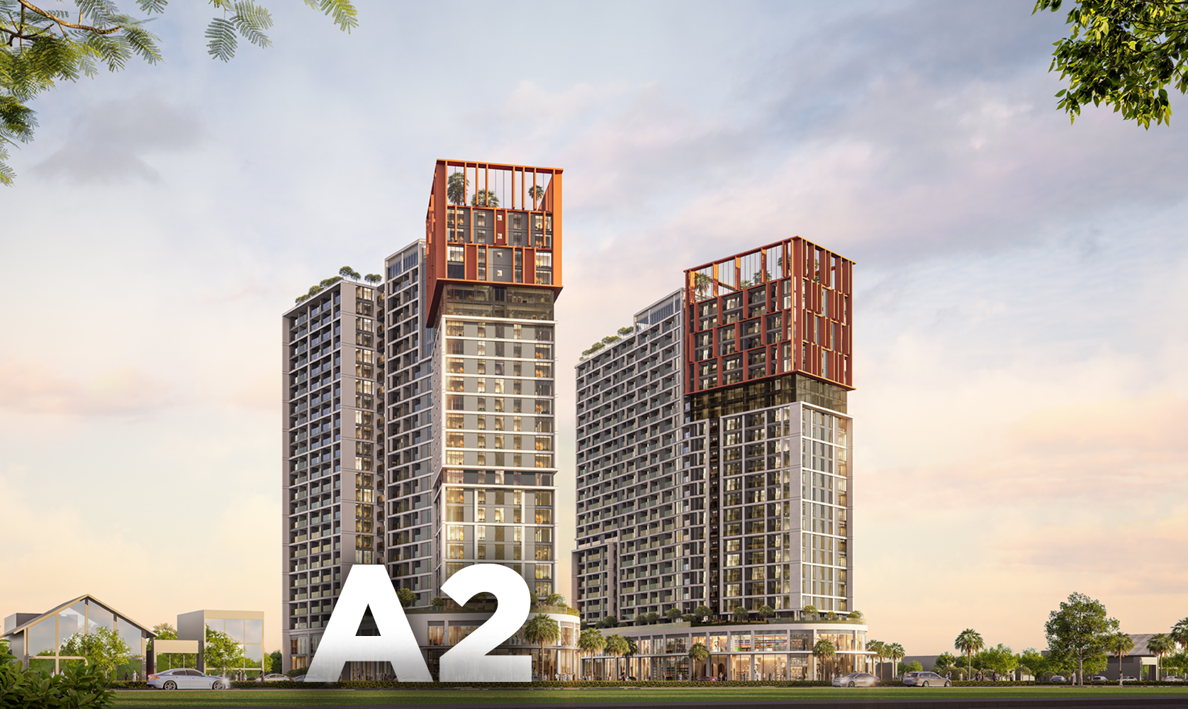 Sun Cora Tower phối cảnh