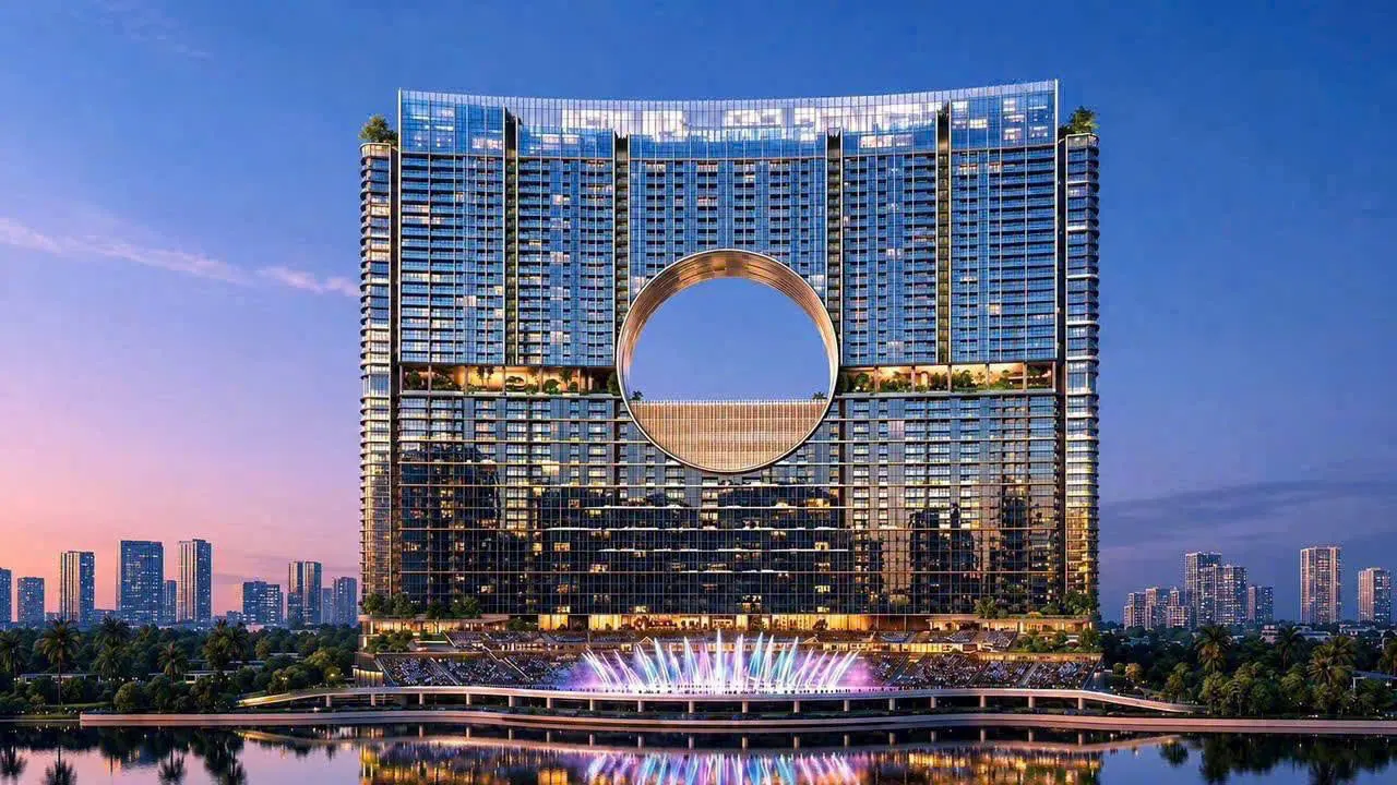 Sun Galaxy Complex, phối cảnh khán đài phục vụ Lễ hội pháo hoa quốc tế Đà Nẵng