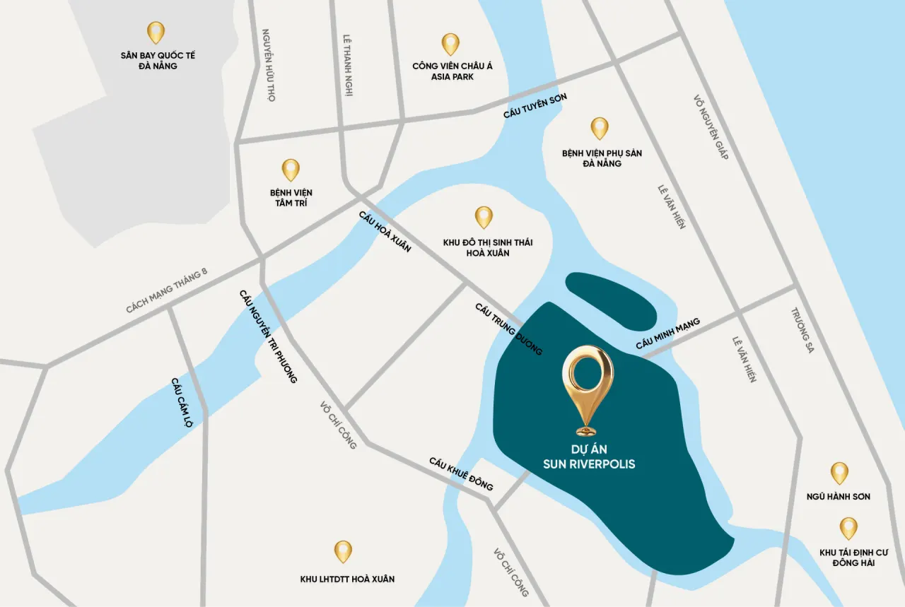 Vị trí Sun Riverpolis