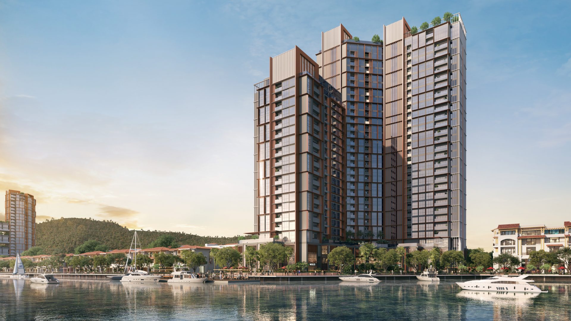 Sun Symphony Residence Thấp Tầng, phối cảnh tổng thể