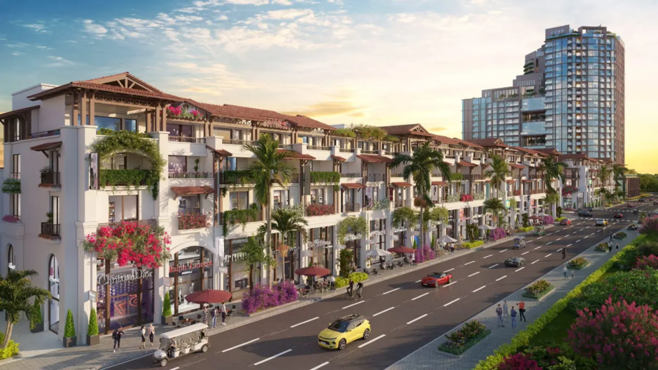 Sun Symphony Residence Thấp Tầng, shophouse mặt phố thương mại