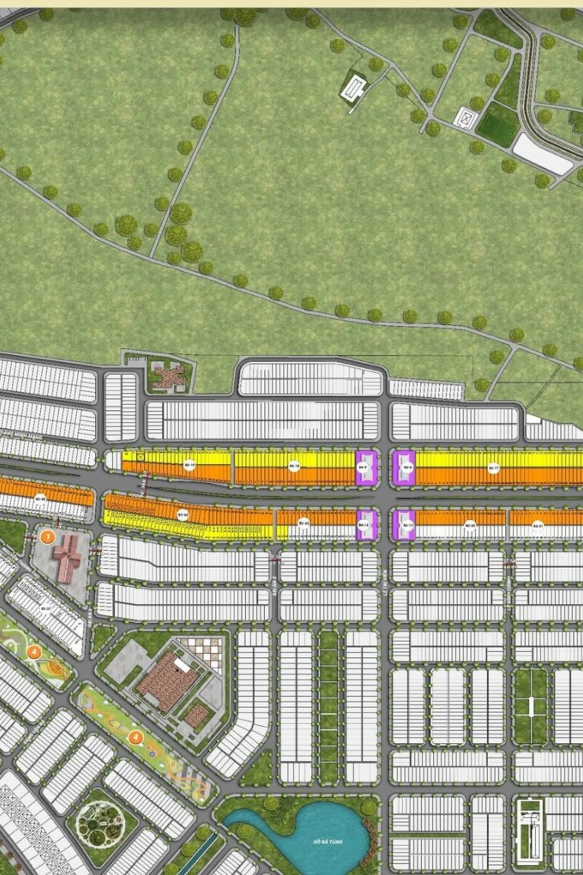Lô lớn 113-133m²