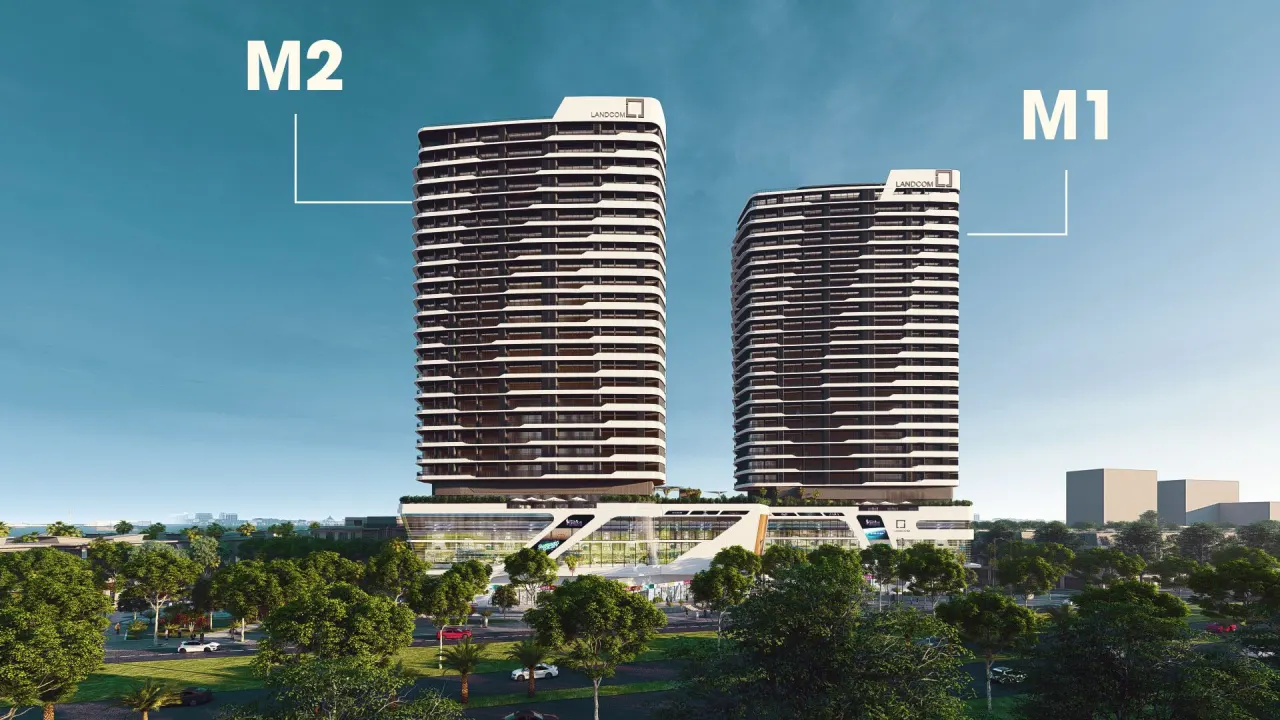 The Meridian Đà Nẵng, hai tòa M1 và M2