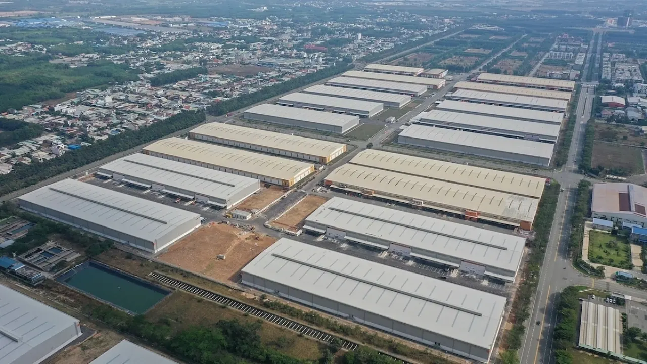 Một khu công nghiệp do VSIP phát triển