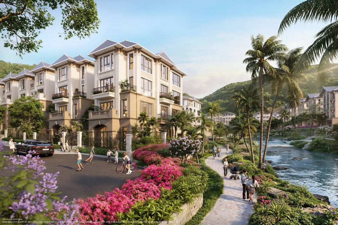 Vinhomes Hải Vân Bay (Làng Vân): Phối cảnh tổng thể